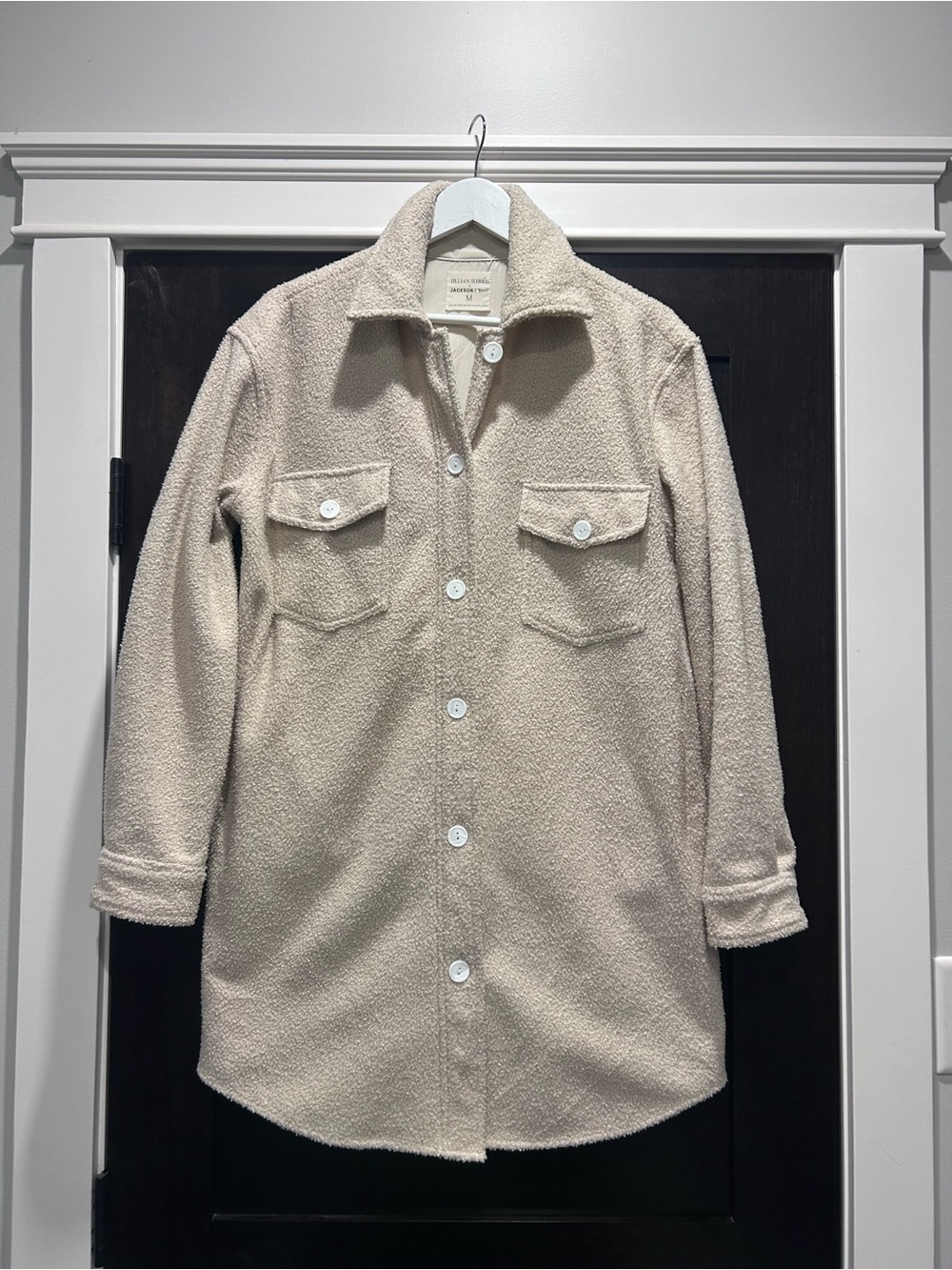 Jackson Rowe x Jillian Harris Size Medium Women's Scholar Shacket Jacket